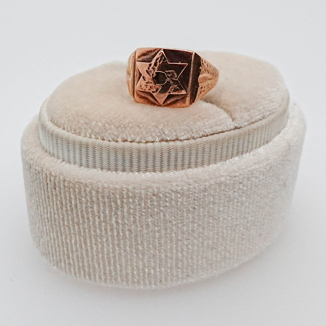 Star Signet Ring - Acadian Estates &amp; CustomRing