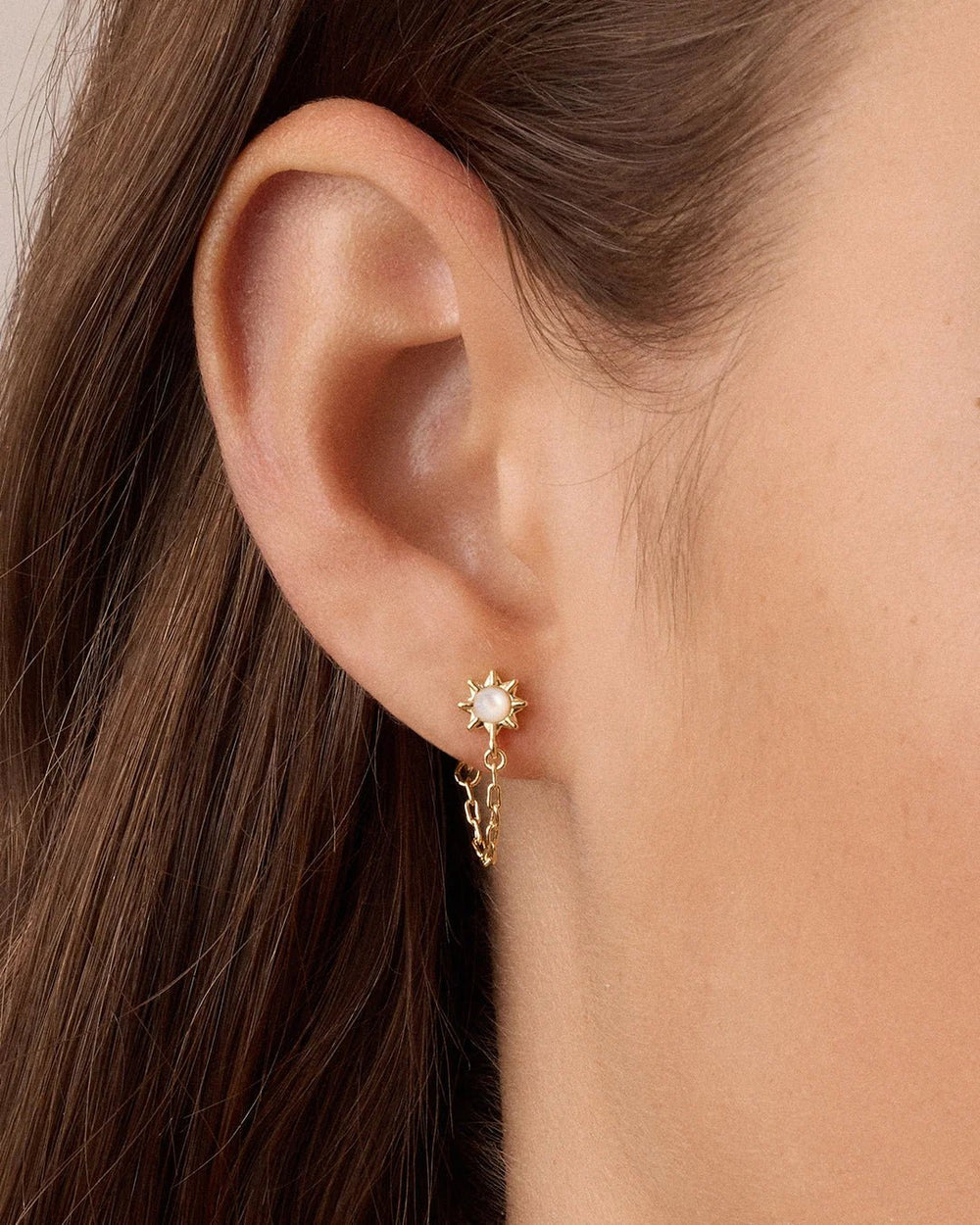 Sun Chain Earrings - Acadian Estates & CustomEarrings