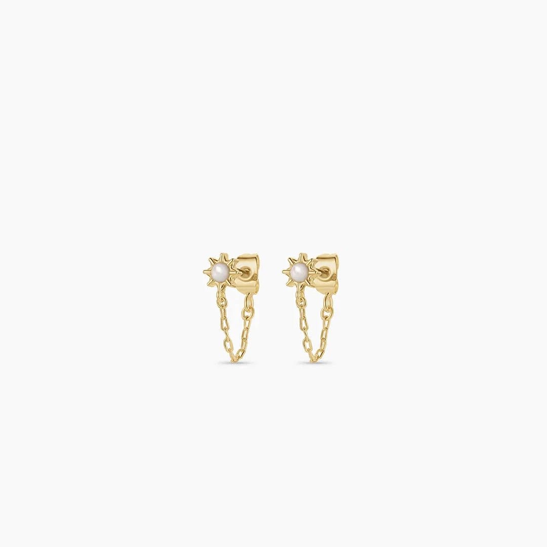 Sun Chain Earrings - Acadian Estates & CustomEarrings