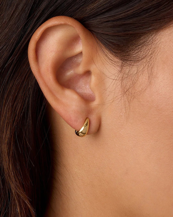 Teardrop Huggies - Acadian Estates &amp; CustomEarrings