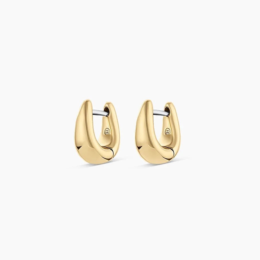 Teardrop Huggies - Acadian Estates & CustomEarrings