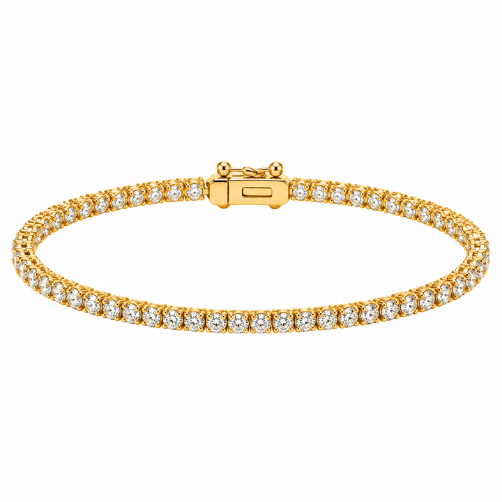 Tennis Bracelet with Round Diamonds - Acadian Estates &amp; CustomBracelet