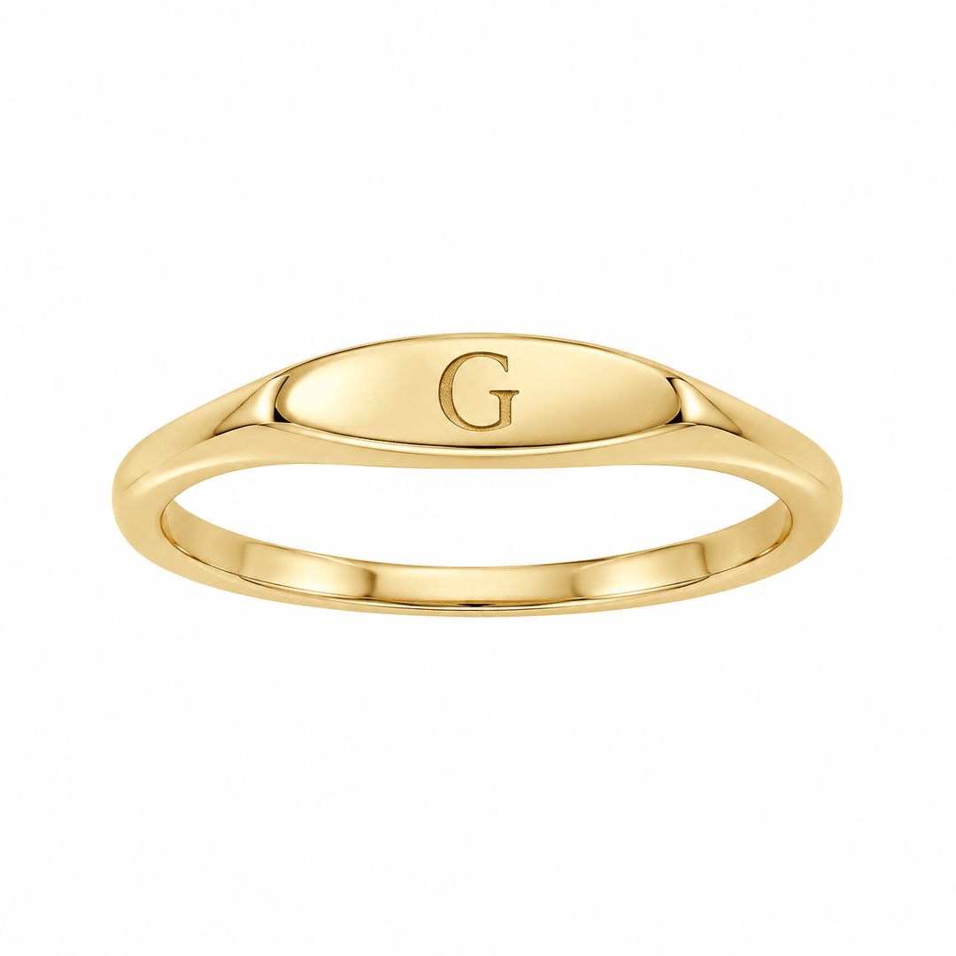 The Lovely Ring (Engravable) - Acadian Estates & CustomRing