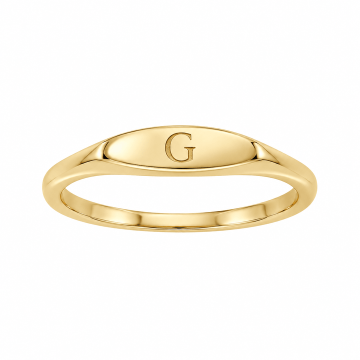The Lovely Ring (Engravable) - Acadian Estates &amp; CustomRing