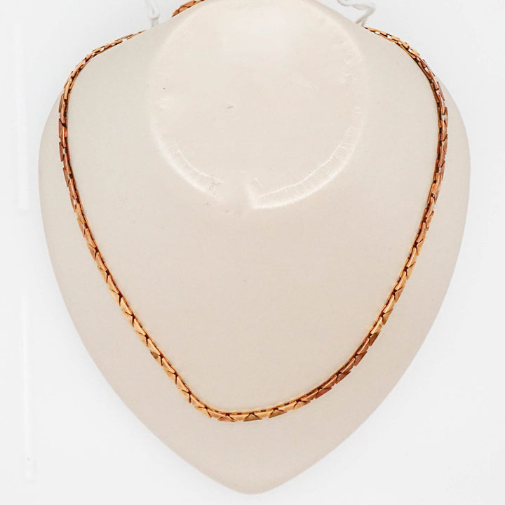 Triangle Link Chain Necklace - Acadian Estates &amp; Customnecklace