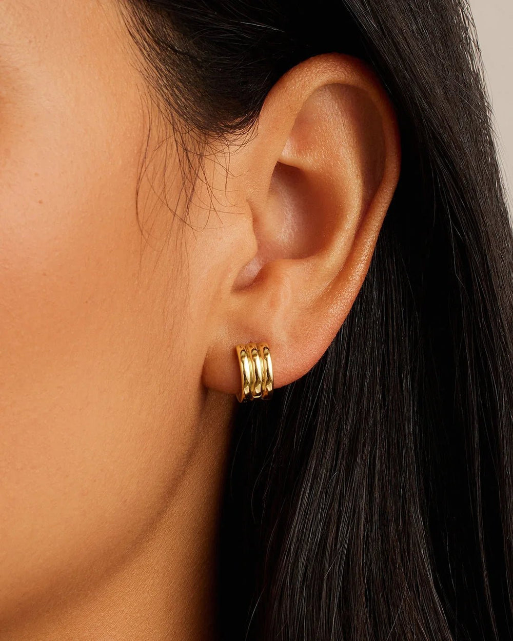 Triple Hoop Earrings - Acadian Estates & CustomEarrings