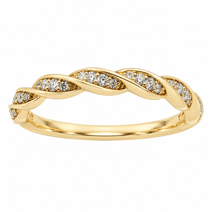 Twisted Diamond Ring - Acadian Estates &amp; CustomRing