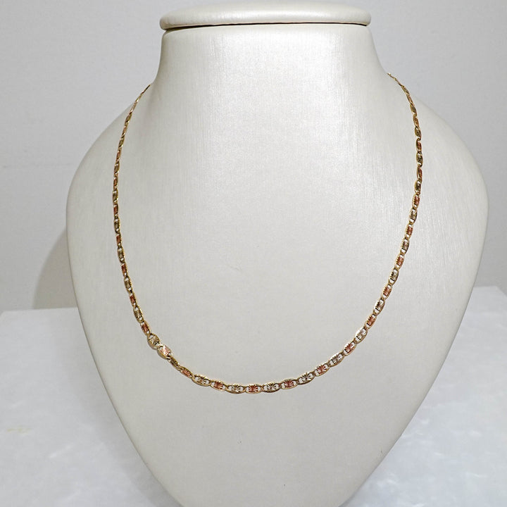 Two Tone Mariner Chain Necklace - Acadian Estates &amp; Customnecklace