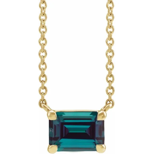 Claw Prong Necklace - Acadian Estates & Custom