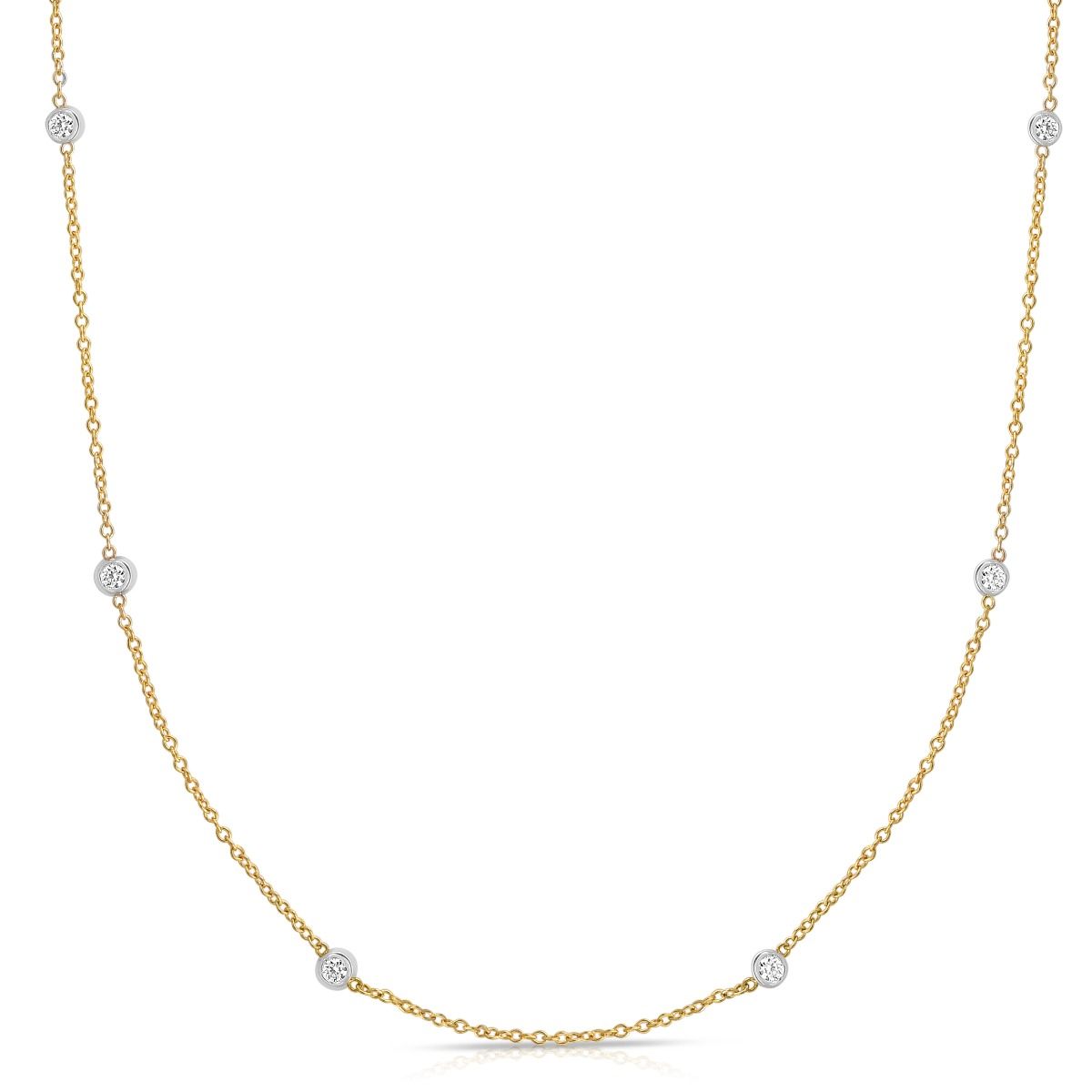 Diamonds by the Yard Necklace - Acadian Estates & CustomPendant and Chain