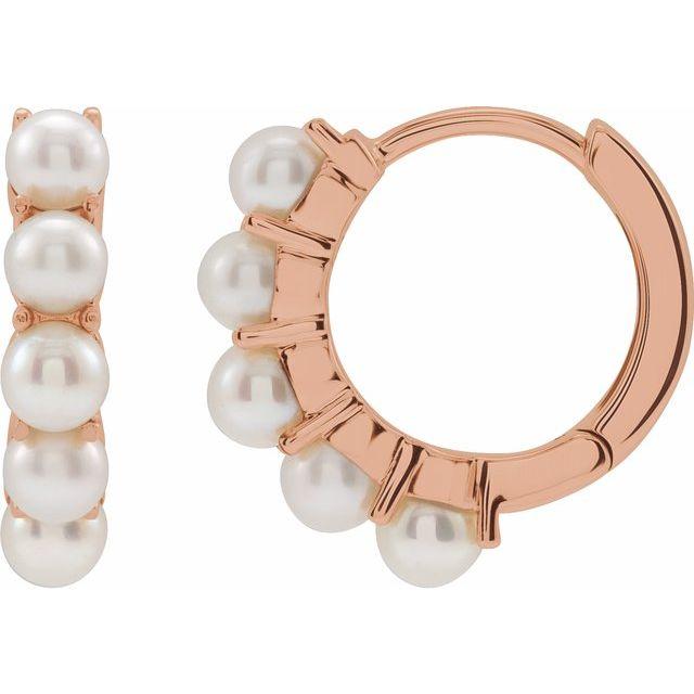 The Pearl Huggies - Acadian Estates &amp; CustomEarrings