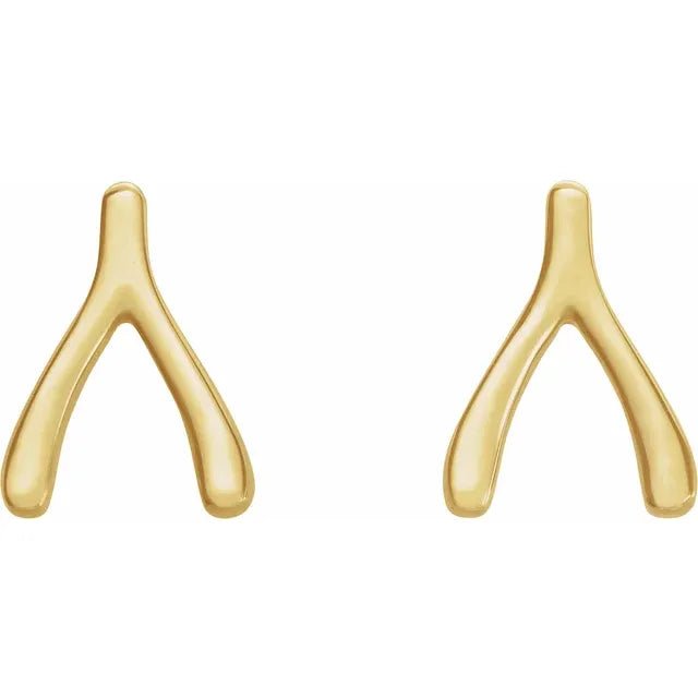 Wishbone Earrings - Acadian Estates & CustomEarrings